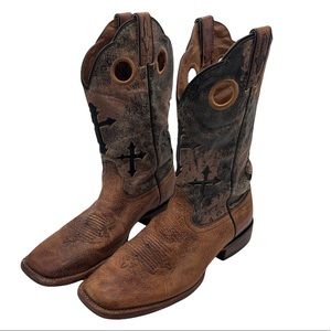 Ariat Men’s Ranchero Western Square Toe Cowboy Boots Size 10.5